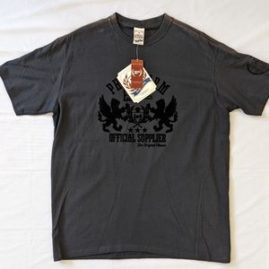 Vintage Phat Farm Retro Casual 90s Style Black Embroidered Large NWT Shirt